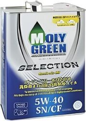 Моторное масло MOLYGREEN 5W-40 4л.