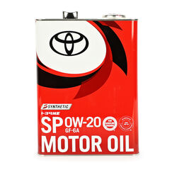 Масло моторное TOYOTA синт. 0W-20 4л.
