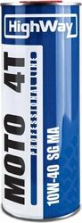 Моторное масло HighWay Moto 4T 10W-40 1л.
