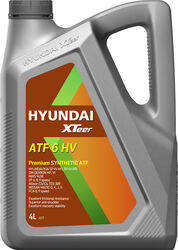 Масло трансмиссионное для АКПП синтетическое ATF 6 HV, 4л