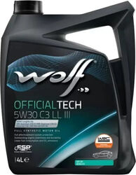Моторное масло Wolf OfficialTech 5W-30 4л.