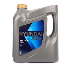 Масло моторное минерал. HYUNDAI XTeer HD3000 CF-4 15W-40, 5л.