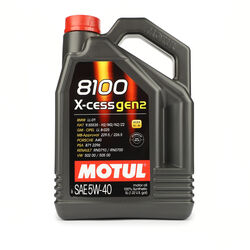 масло моторное 5w40 motul 5л синтетика 8100 x-cess gen2 a3b4 bmw ll-01