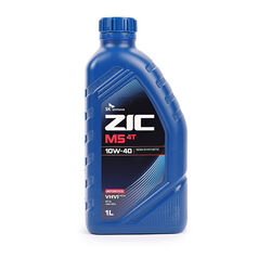 Масло ZIC M5 4T 10W-40, 1л., псинт., SL, JASO MA2