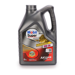 Масло моторное MOBIL Super 3000 X1 5W-30 5л.
