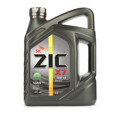 Масло моторное ZIC X7 Diesel 10W-40, 4л., синт., CI-4 SL; E7; MB-228.3