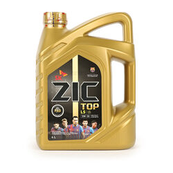 Масло моторное ZIC TOP LS 5W-30, 4л., синт. (ПАО), SN, C3, VW 504.00507.00, MB 229.51, BMW LL-04, Porsche C-30