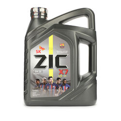 Масло моторное ZIC X7 LS 5W-30, 4л., синт., SN; C3; MB 229.51; BMW LL04; GM dexos2