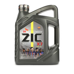 Масло моторное ZIC X7 LS 10W-40, 4л., синт., SNCF; C3; MB 229.31; RN 0700