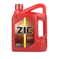 Трансмиссионное масло ZIC G-5 80W-90 4л.