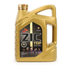 Масло моторное ZIC TOP 5W-30, 4л., синт., (ПАО) SL; A3B4; VW 502.00505.00; MB 229.5229.3; BMW LL-01; RN 07000710