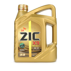 Моторное масло ZIC X9 FE 0W-20 4л.