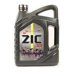 Масло моторное ZIC X7 LS 10W-40, 6л., синт., SNCF; C3; MB 229.31; RN 0700