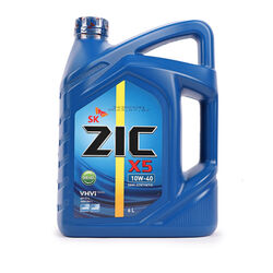 Масло моторное ZIC X5 Diesel 10W-40, 6л., псинт., CI-4 SL