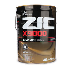 Масло моторное ZIC X9000 10W-40, 20л., API CK-4CJ-4, ACEA E8(E6)E11(E9)E4E7, JASO DH-2DH-1DL-0, MB 228.52MB 228.51MB 228.31, MAN M3775M3477M3271-1, Scania Low Ash MTU Cat 3.12.1,