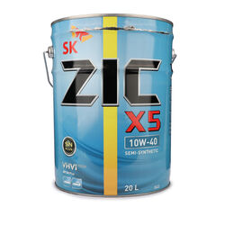 Моторное масло ZIC X5 10W-40 20л.