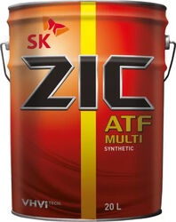 Масло трансмиссонное ZIC ATF Multi, 20л., синт., GM Dexron IIIII(H), Toyota T-III, Nissan Matic Fluid JK, &hellip;