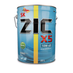 Моторное масло ZIC X5 Diesel 10W-40 20л.