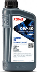 Моторное масло ROWE Hightec Synth RS 0W-40 1л.