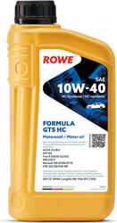Моторное масло ROWE Hightec Formula GTS HC 10W-40 1л.