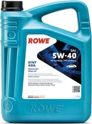 Моторное масло ROWE Hightec Synt Asia 5W-40 4л.