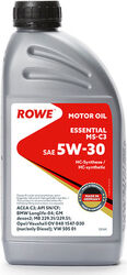 Моторное масло ROWE Essential MS-C3 5W-30 1л.