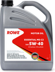 Моторное масло ROWE Essential MS-C3 5W-40 5л.