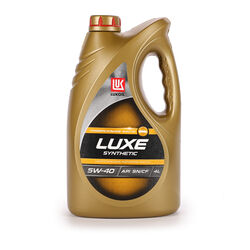 Масло моторное ЛЮКС синт.; SNCF, SAE: 5W-40, 4л.