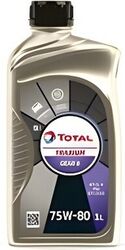 Масло трансмиссионное TOTAL Traxium Гидрокрекинг 75W-80 1л.