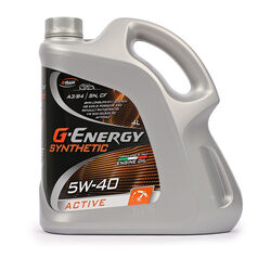 Масло моторное G-ENERGY Active 5W-40 4л.