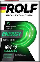 Моторное масло ROLF Energy 10W-40 4л.