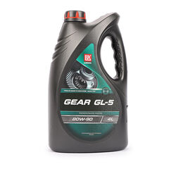 Масло трансмиссионное GEAR минерал.; GL-5, SAE: 80W-90, 4л.