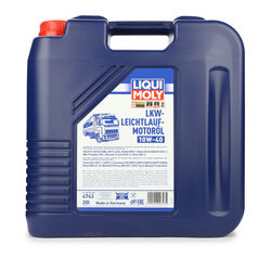 Liquimoly 10w40 lkw-leichtlauf-motoroil basic (20l) масло мотор. (полусинт) mb 228.3229.1