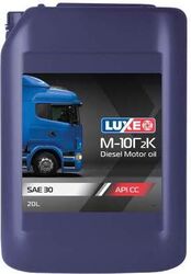 Масло моторное LUXE М-10Г2К 30  20л.