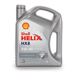 Моторное масло SHELL Helix HX8 5W-40 4л.
