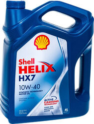Моторное масло SHELL Helix HX7 10W-40 4л.