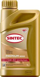 Моторное масло Sintec Premium 9000 5W-30 1л.