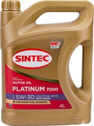 Масло Sintec  530 Platinum 7000 GF- 6A SP синтетическое 4 л