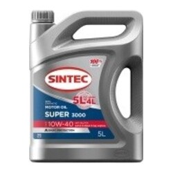Моторное масло SINTEC 10W-40 5л.