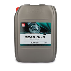 Масло трансмиссионное GEAR минерал.; GL-5, SAE: 80W-90, 20л.