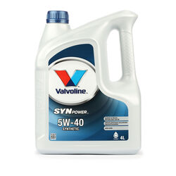 Моторное масло VALVOLINE Synpower 5W-40 4л.