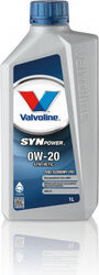 Моторное масло VALVOLINE SynPower FE 0W-20 1л.