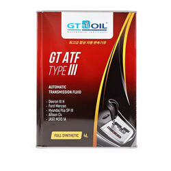 Трансмиссионная жидкость для АКПП, гидроусилителя руля и гидравлических сцеплений GT ATF Type-III De