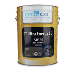 Масло моторное синтетическое всесезонное GT Ultra Energy C3, SAE 5W-30, API SM,SNCF, 20 л