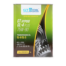 880906E12 GT OIL Масло транс. GT Hypoid GL-4 Plus, SAE 75W-90, API GL-4GL-5, 4 л