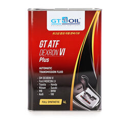 Масло трансмиссионное синтетическое всесезонное для АКПП GT ATF Dexron VI Plus, 4 л