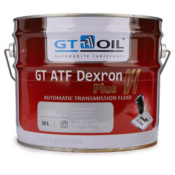 Трансмиссионное масло GT-Oil ATF Dexron VI Plus 10л.