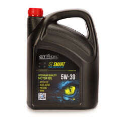 Масло моторное полусинтетическое GT Smart SAE 5W-30 API SLCF, 4 л