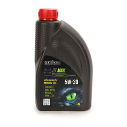 Масло моторное GT OIL Max 5W-30 синтетическое 1 л 8809059408964