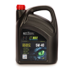 Масло моторное синтетическое GT Max SAE 5W-40 API SNCF, 4 л